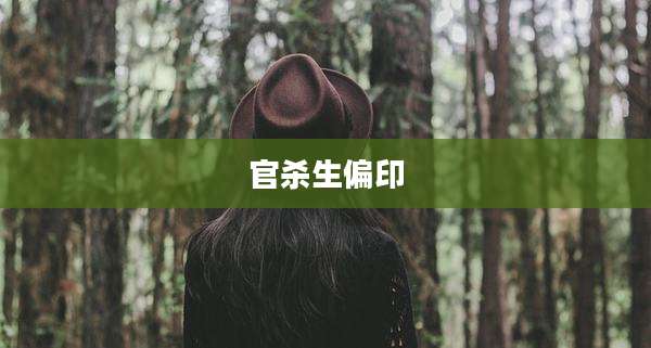 官杀生偏印