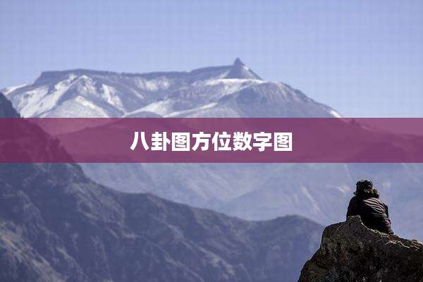八卦图方位数字图