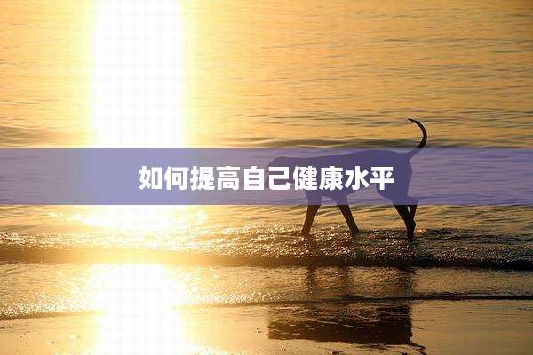 如何提高自己健康水平