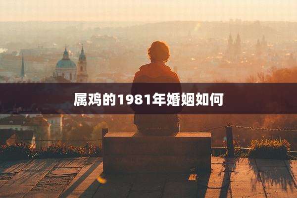 属鸡的1981年婚姻如何