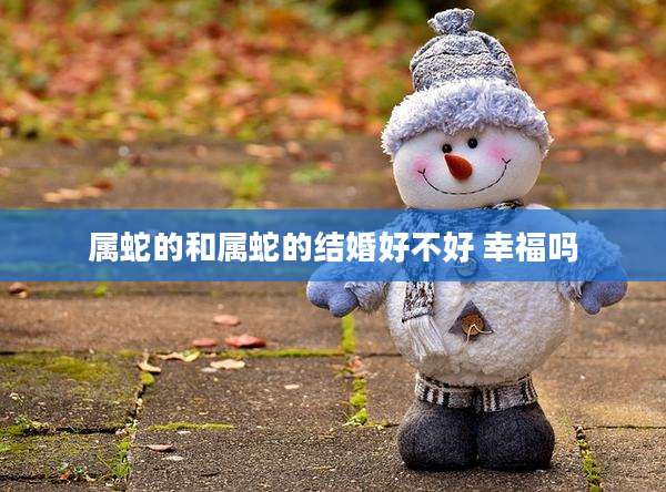 属蛇的和属蛇的结婚好不好 幸福吗
