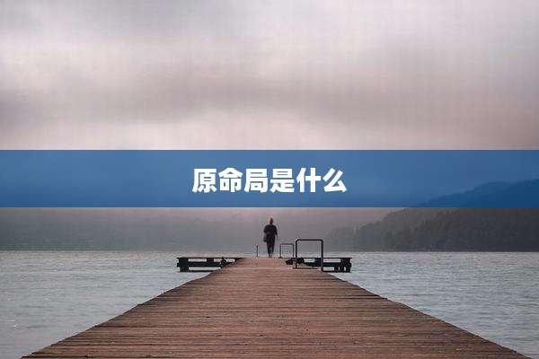 原命局是什么