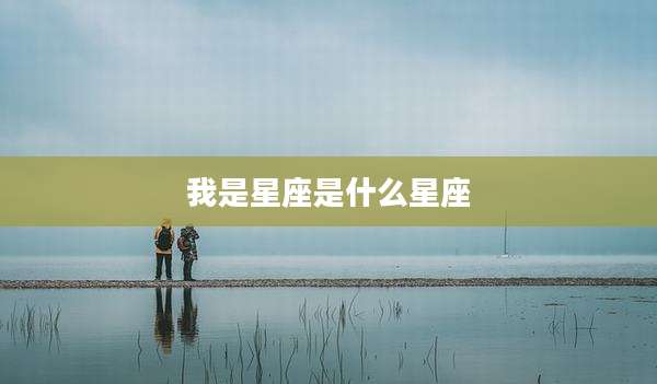 我是星座是什么星座