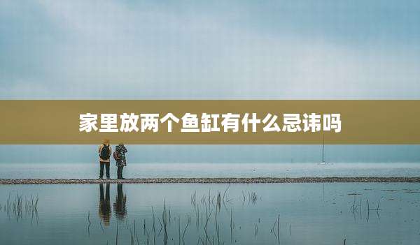 家里放两个鱼缸有什么忌讳吗