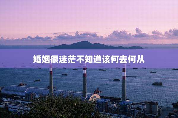 婚姻很迷茫不知道该何去何从