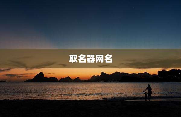 取名器网名