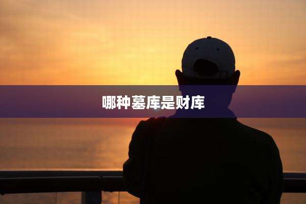 哪种墓库是财库