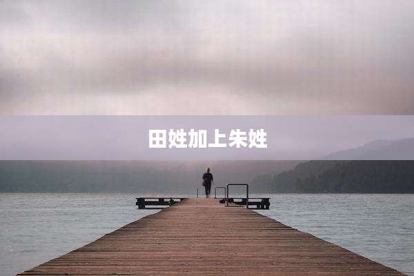 田姓加上朱姓