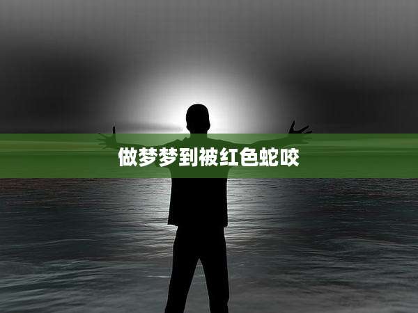 做梦梦到被红色蛇咬