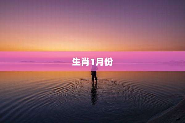 生肖1月份
