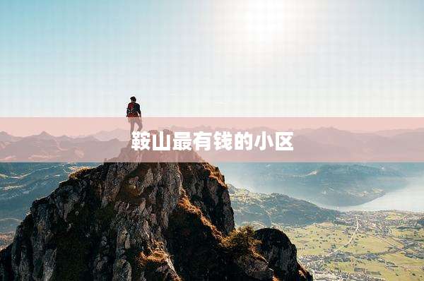 鞍山最有钱的小区