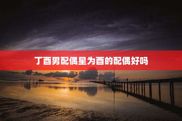 丁酉男配偶星为酉的配偶好吗
