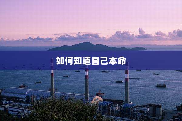 如何知道自己本命