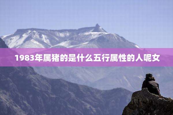 1983年属猪的是什么五行属性的人呢女