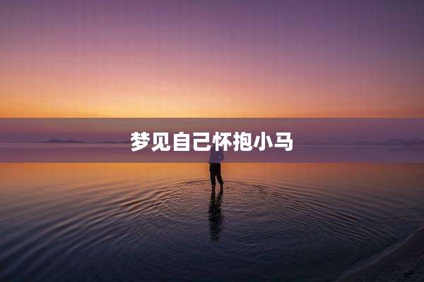 梦见自己怀抱小马