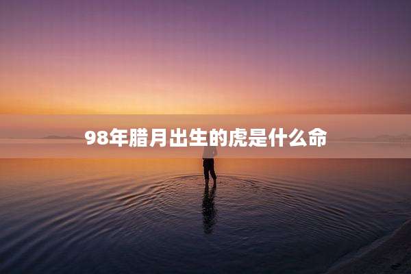 98年腊月出生的虎是什么命