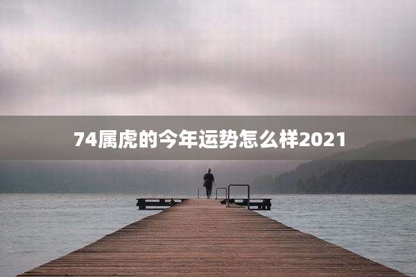 74属虎的今年运势怎么样2021