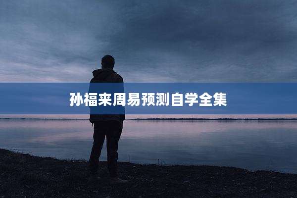 孙福来周易预测自学全集