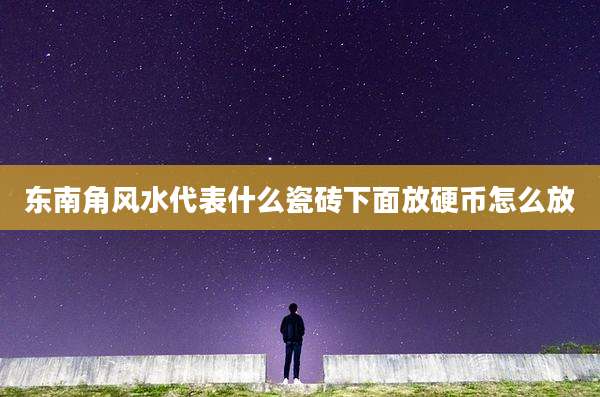东南角风水代表什么瓷砖下面放硬币怎么放