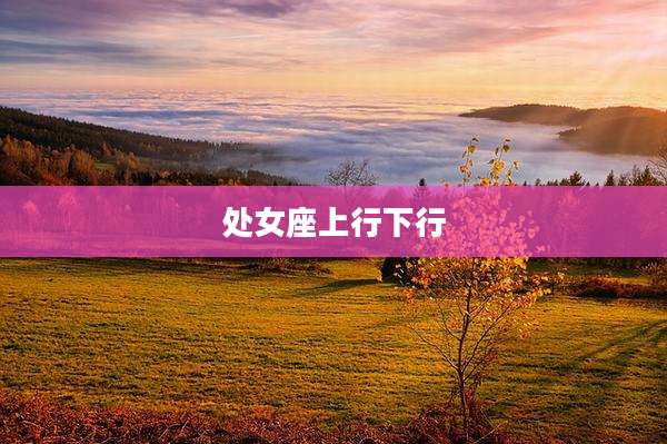 处女座上行下行