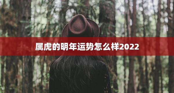 属虎的明年运势怎么样2022