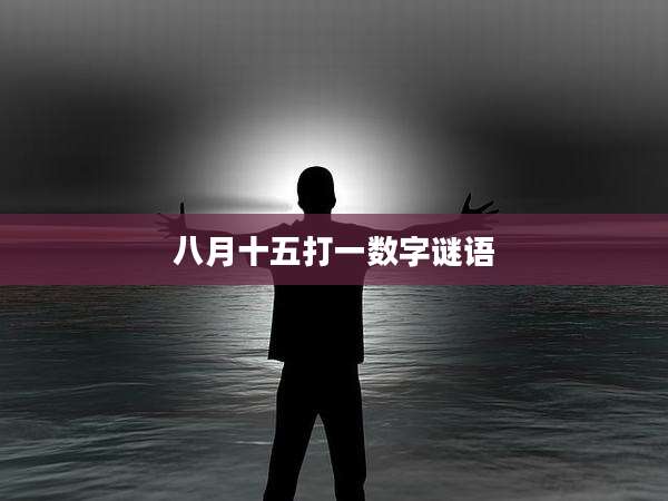 八月十五打一数字谜语