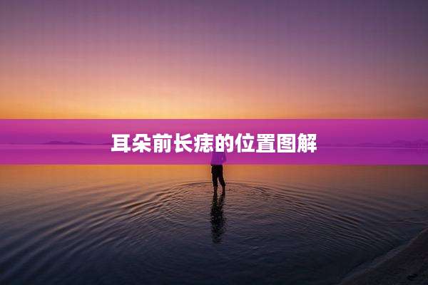 耳朵前长痣的位置图解