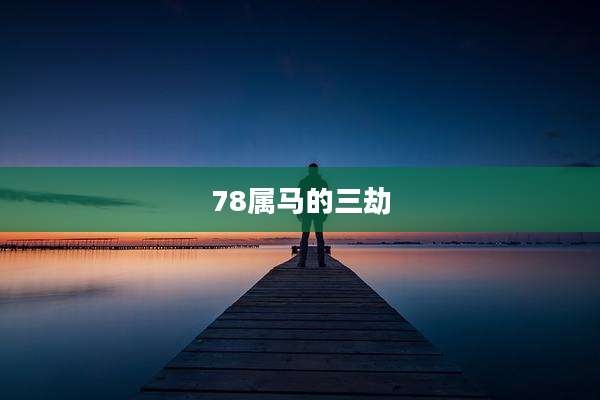 78属马的三劫