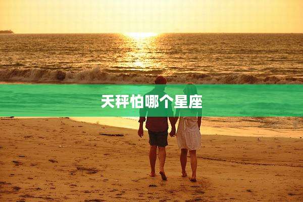 天秤怕哪个星座