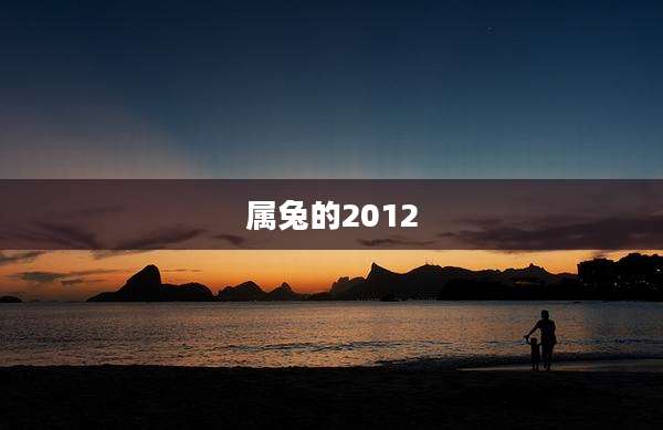 属兔的2012