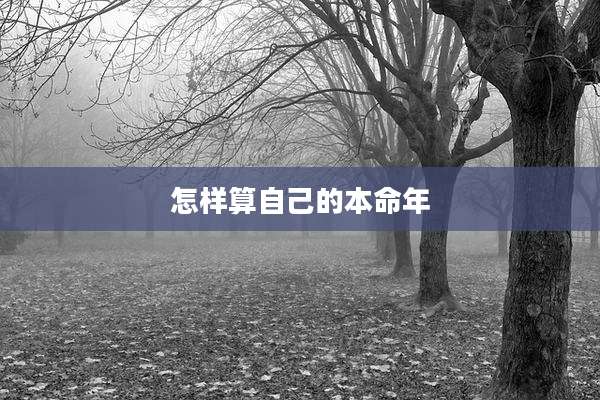 怎样算自己的本命年