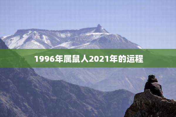 1996年属鼠人2021年的运程