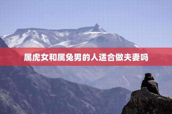 属虎女和属兔男的人适合做夫妻吗