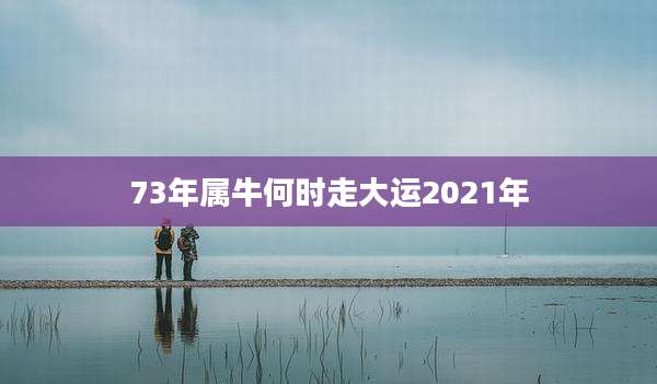 73年属牛何时走大运2021年