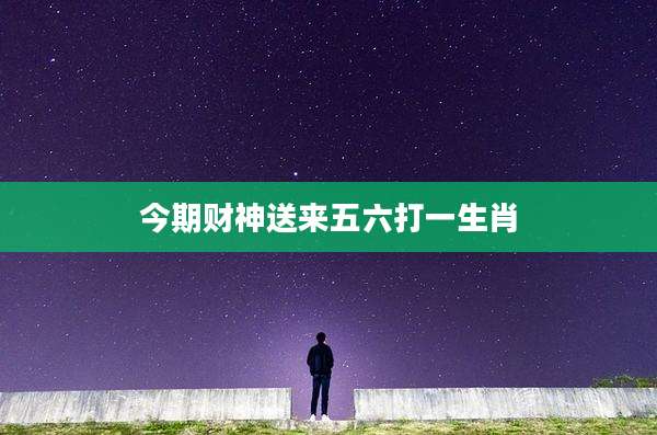 今期财神送来五六打一生肖