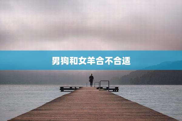 男狗和女羊合不合适