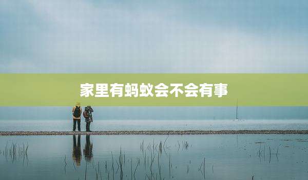 家里有蚂蚁会不会有事