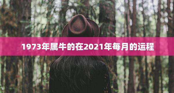 1973年属牛的在2021年每月的运程
