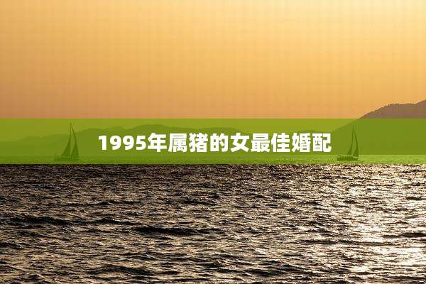 1995年属猪的女最佳婚配