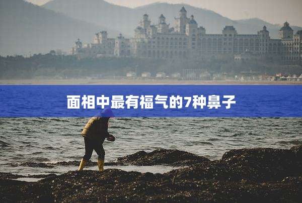 面相中最有福气的7种鼻子