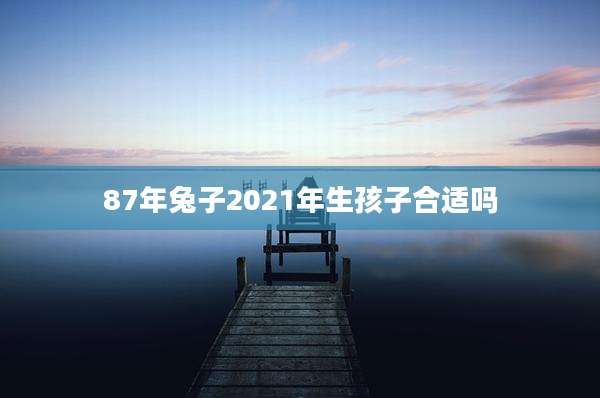 87年兔子2021年生孩子合适吗
