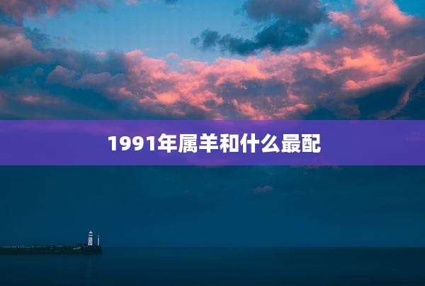 1991年属羊和什么最配
