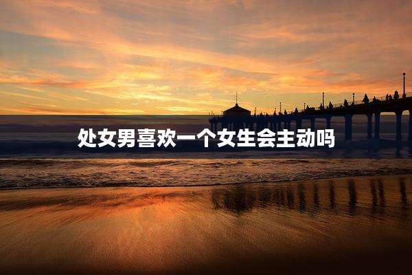 处女男喜欢一个女生会主动吗