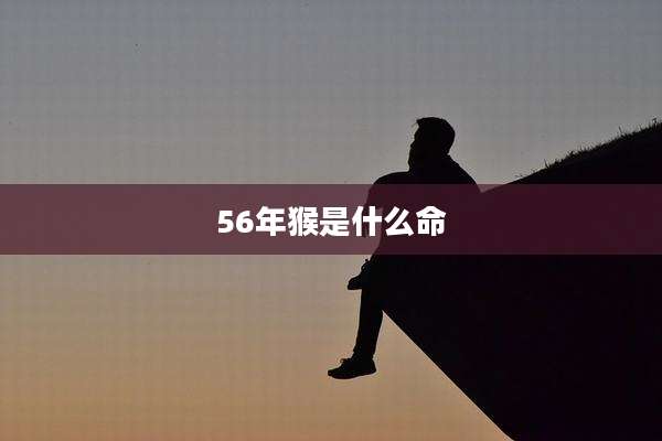 56年猴是什么命