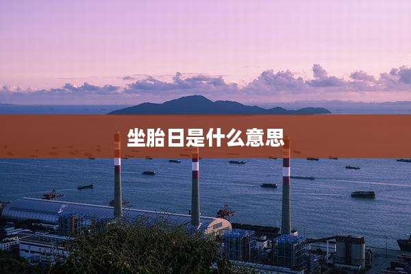 坐胎日是什么意思