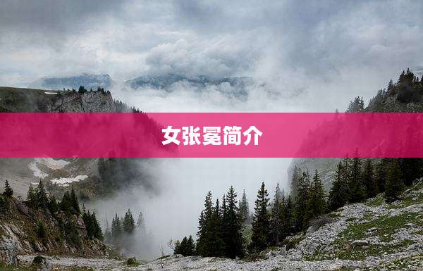 女张冕简介