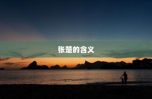 张楚的含义