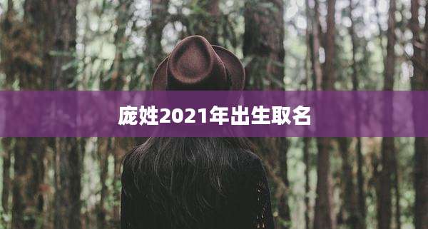 庞姓2021年出生取名