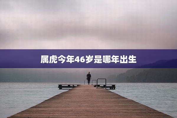 属虎今年46岁是哪年出生