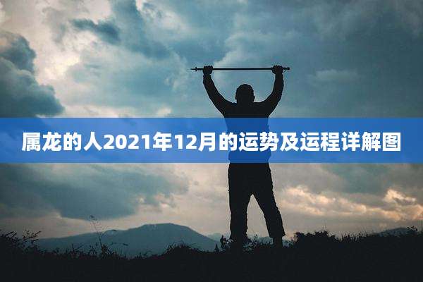 属龙的人2021年12月的运势及运程详解图